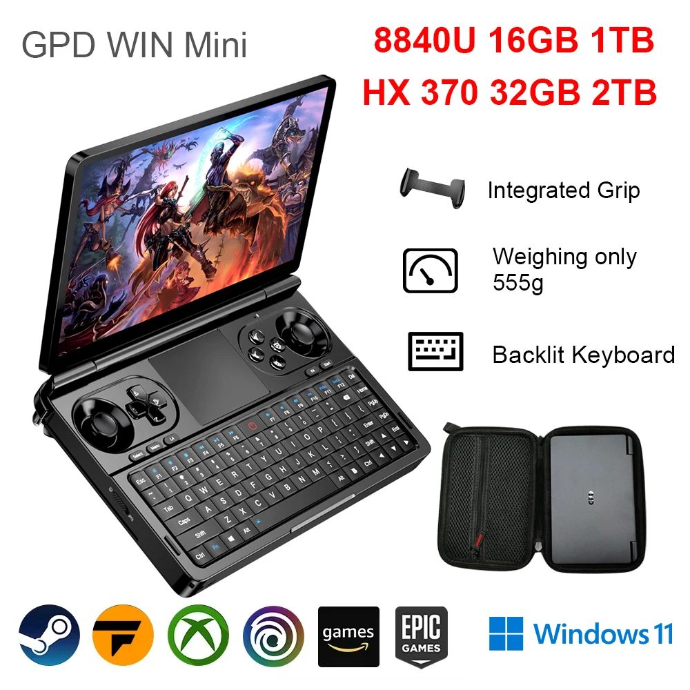 GPD WIN Mini Player 7inch Scre - Pc Gaming Ram 32Gb 评论和价格