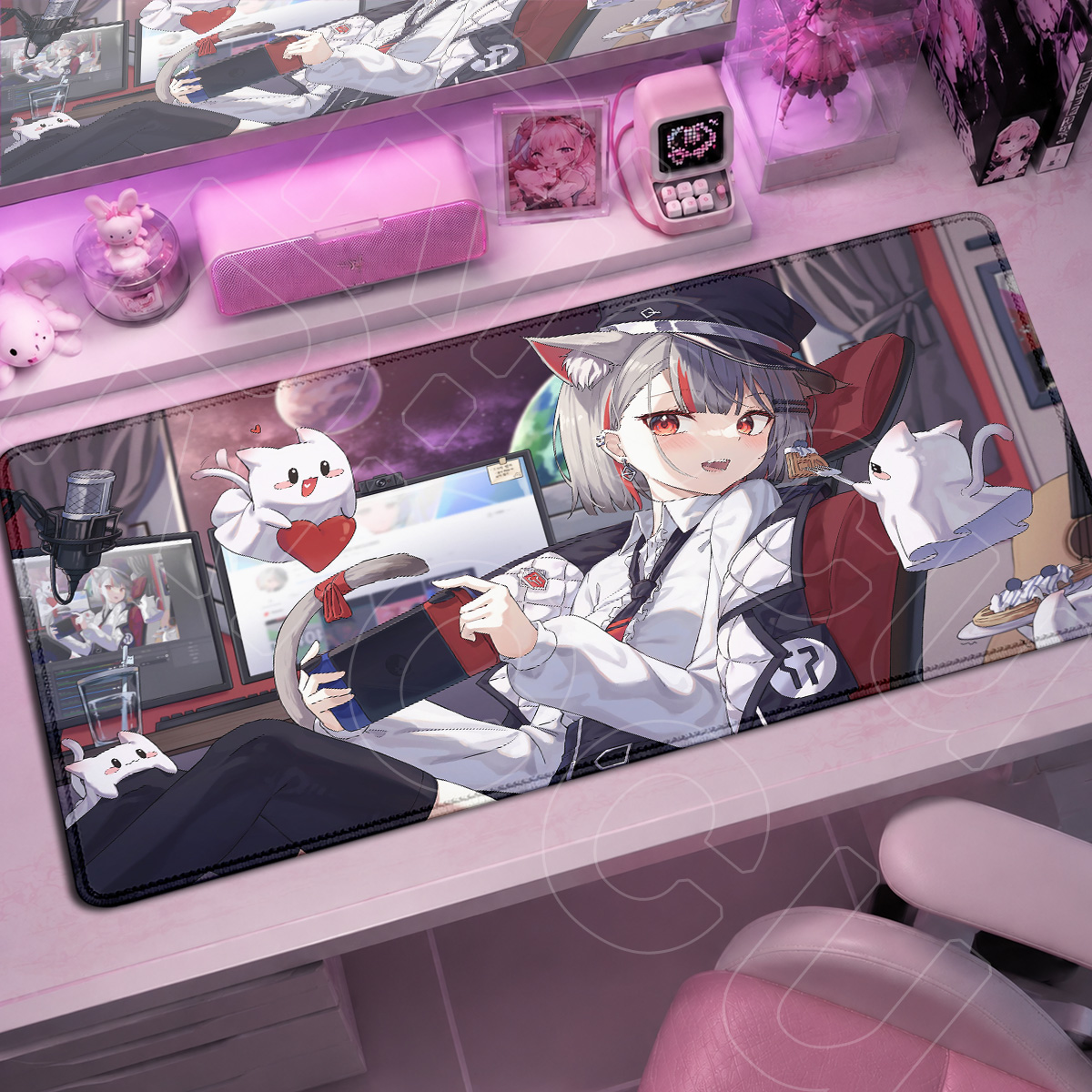 Kawaii Girl Neneko Mashiro Ste - Pc Gaming Girl 评论和价格