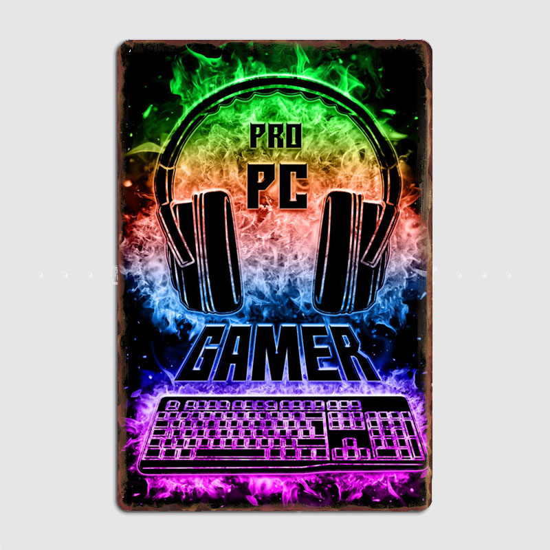 PC Gaming Sign Vintage Retro P - Pc Gaming Club 评论和价格