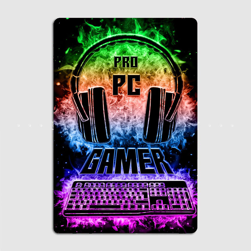 PC Gaming Sign Vintage Retro P - Pc Gaming Club 评论和价格