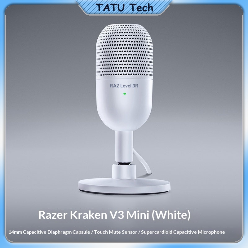 Razer Seiren V3 Mini USB Conde - Pc Gaming Video 评论和价格