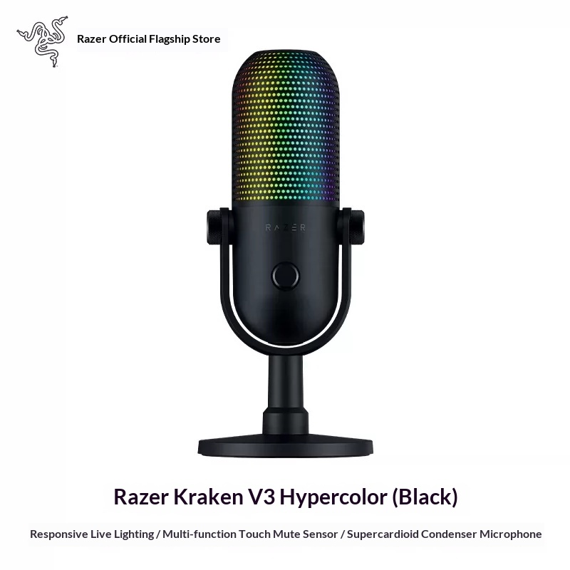Razer Seiren V3 Mini USB Conde - Pc Gaming Video 评论和价格
