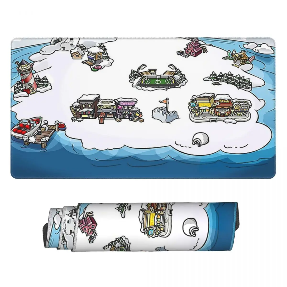 Large Mouse Pad Club Penguin M - Pc Gaming Club 评论和价格
