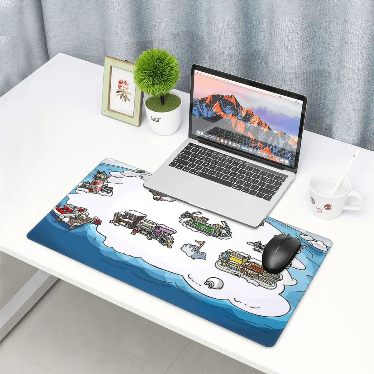 Large Mouse Pad Club Penguin M - Pc Gaming Club 评论和价格