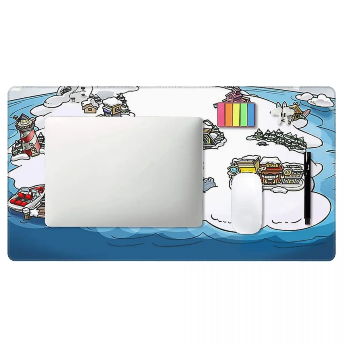 Large Mouse Pad Club Penguin M - Pc Gaming Club 评论和价格