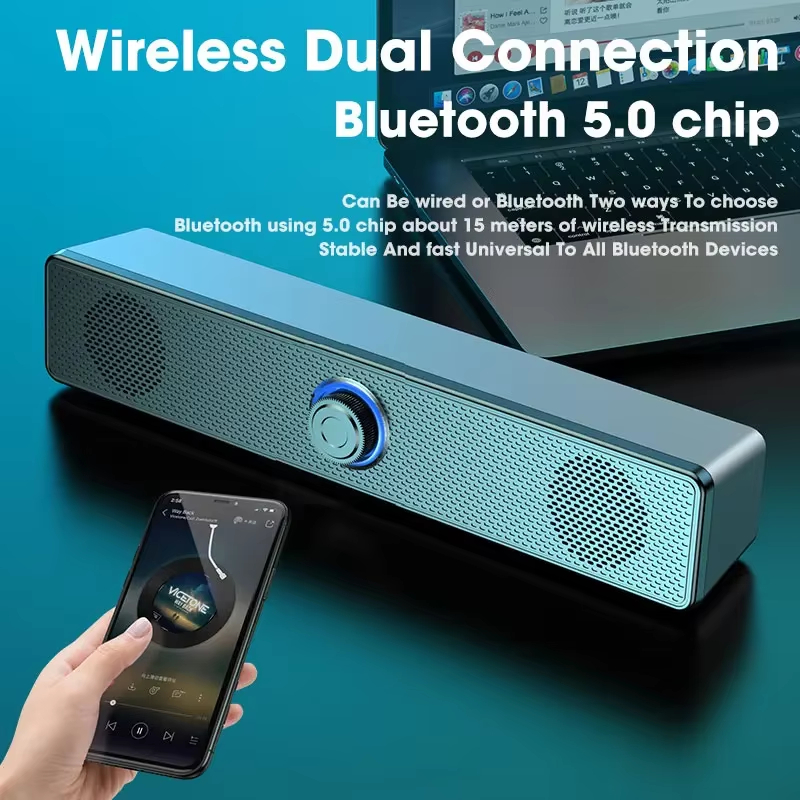 Bluetooth 5.0 4D Surround Soun - Gaming Speaker 评论和价格