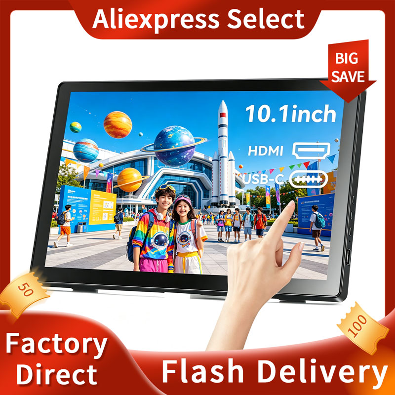 Small Touchscreen Monitor 10.1 - Pc Gaming On Android 评论和价格