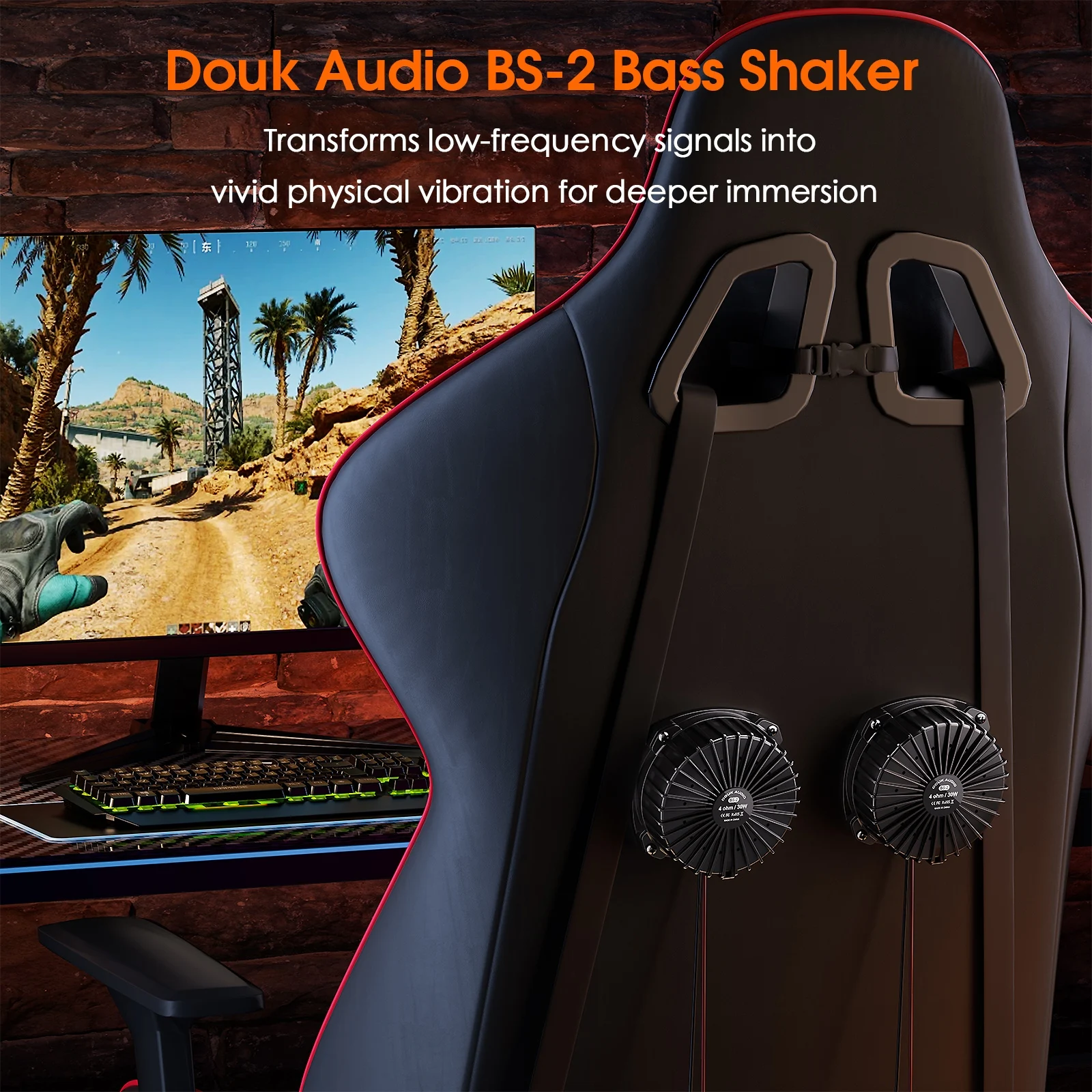 Douk Audio BS-2 30W 4Ω Bass Sh - Gaming Speaker 评论和价格