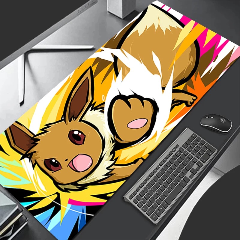 P-Pokemon Eevee Anime Gaming M - Pc Gaming Custom 评论和价格