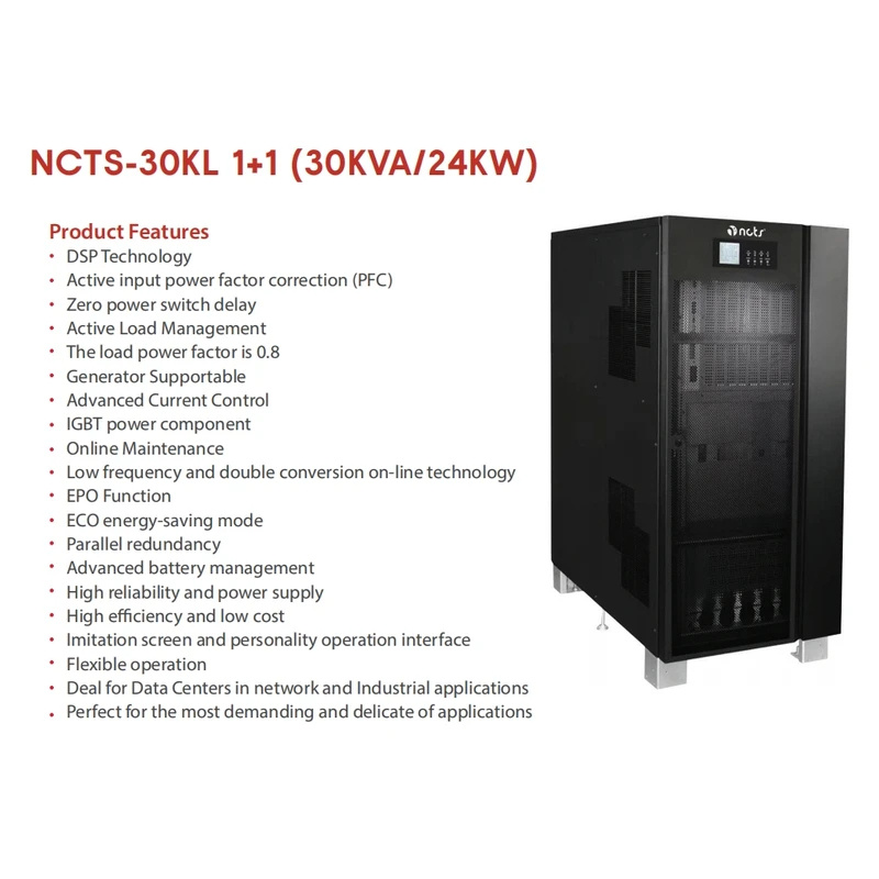 NCTS-30KL 1+1(30KVA/24KW) Low  - Pc Gaming Online Store 评论和价格