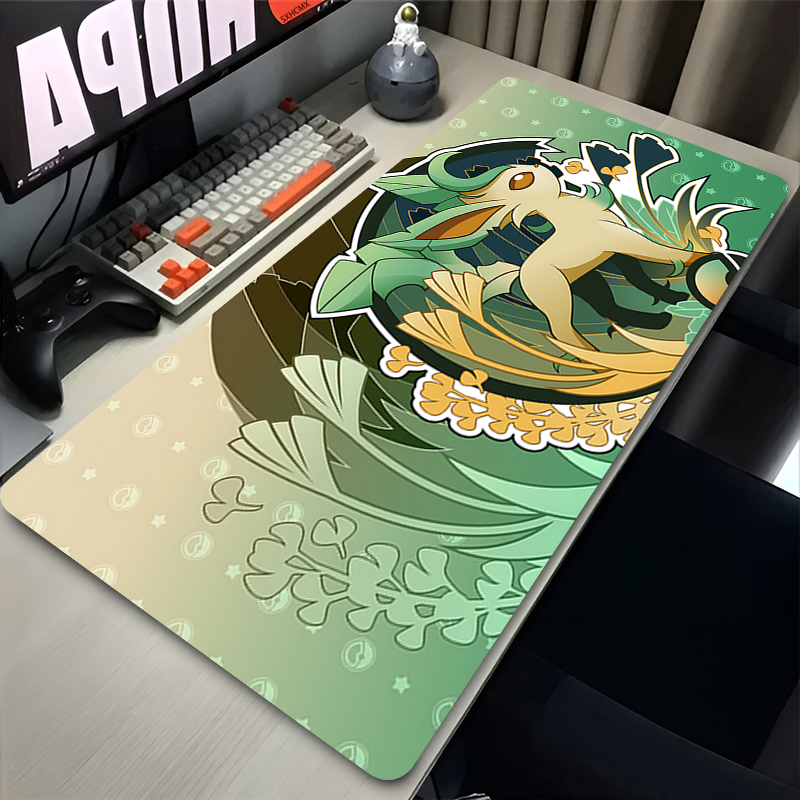 Mouse Pad Gamer P-pokemon Leaf - Pc Gaming Custom 评论和价格