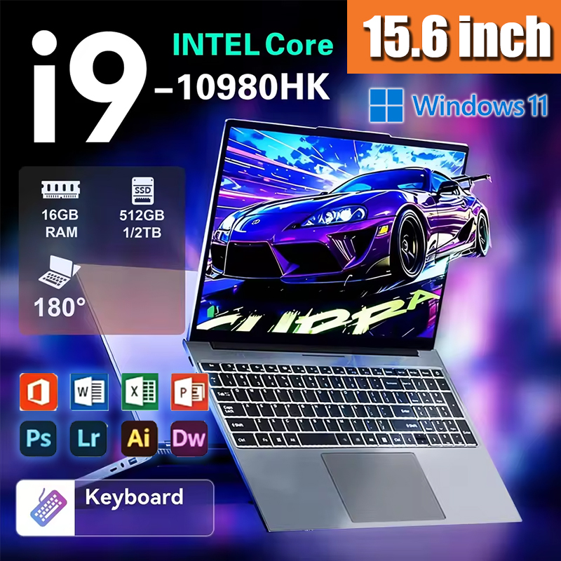 New Intel Core i9 10980HK 15.6 - Pc Gaming Portable 评论和价格