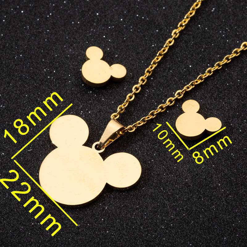 Cute Small Mickey Head Stainle - Pc Gaming Girl 评论和价格