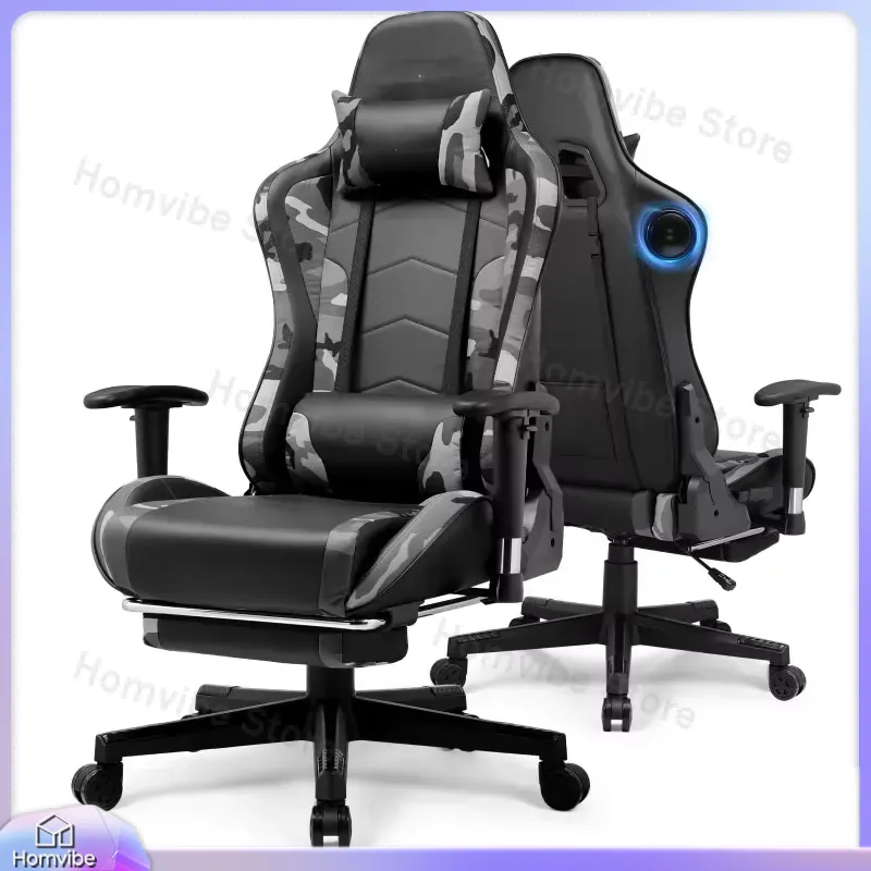 Ergonomic Gaming Chair with Bl - Gaming Speaker 评论和价格