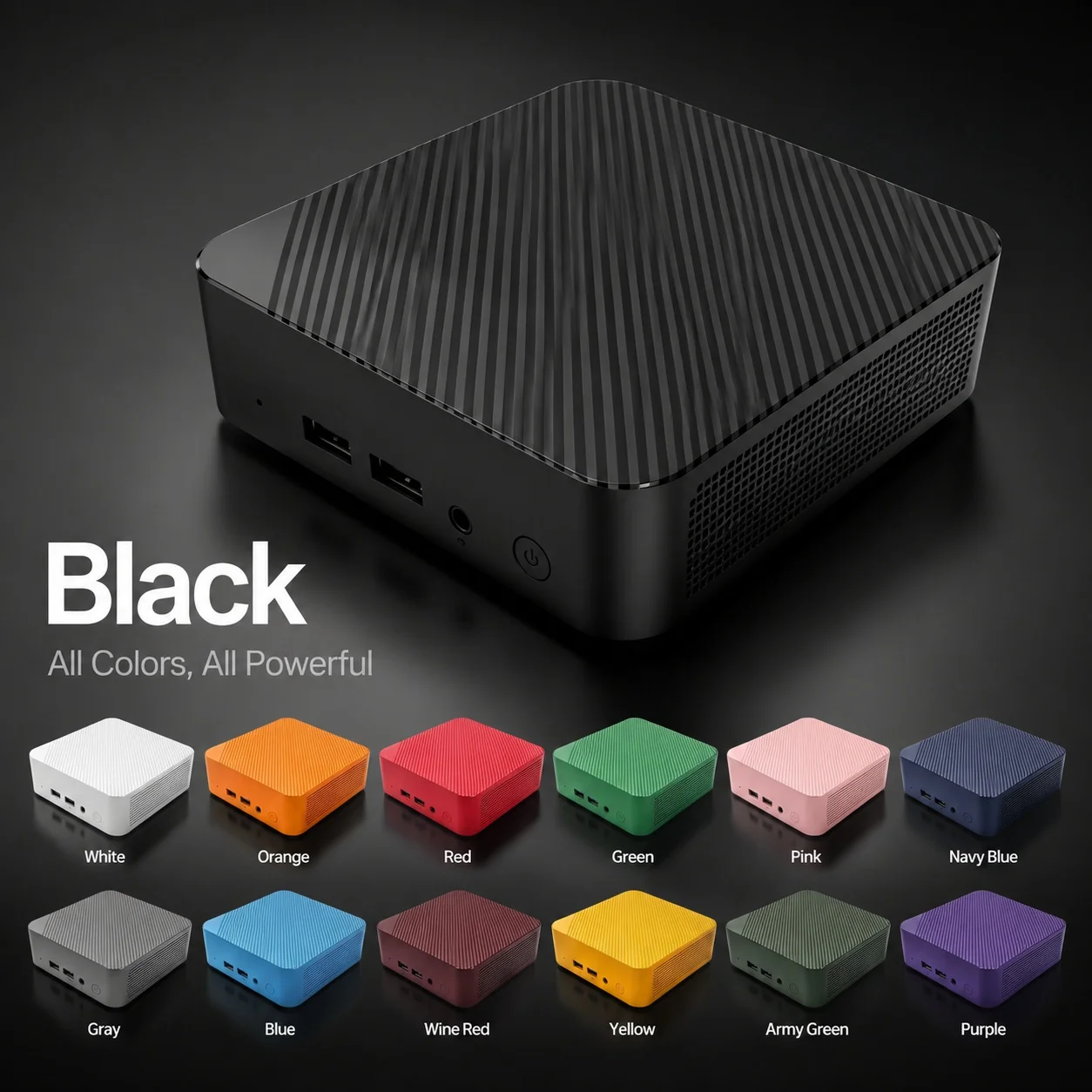 High-Performance Color Mini PC - Pc Gaming Video 评论和价格