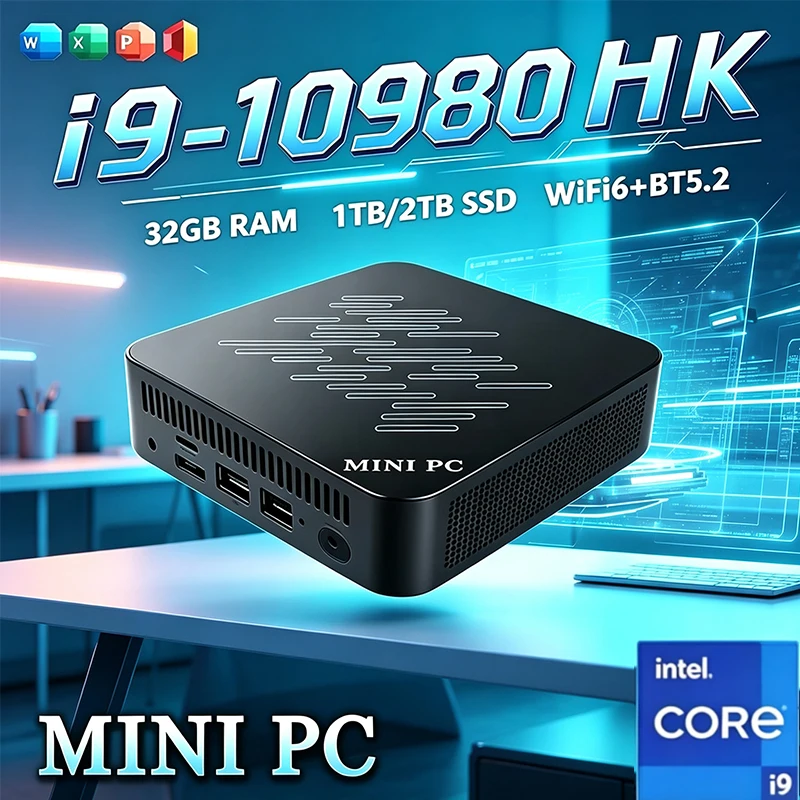 Core I9 10980HK Mini PC Window - Pc Gaming Ram 32Gb 评论和价格