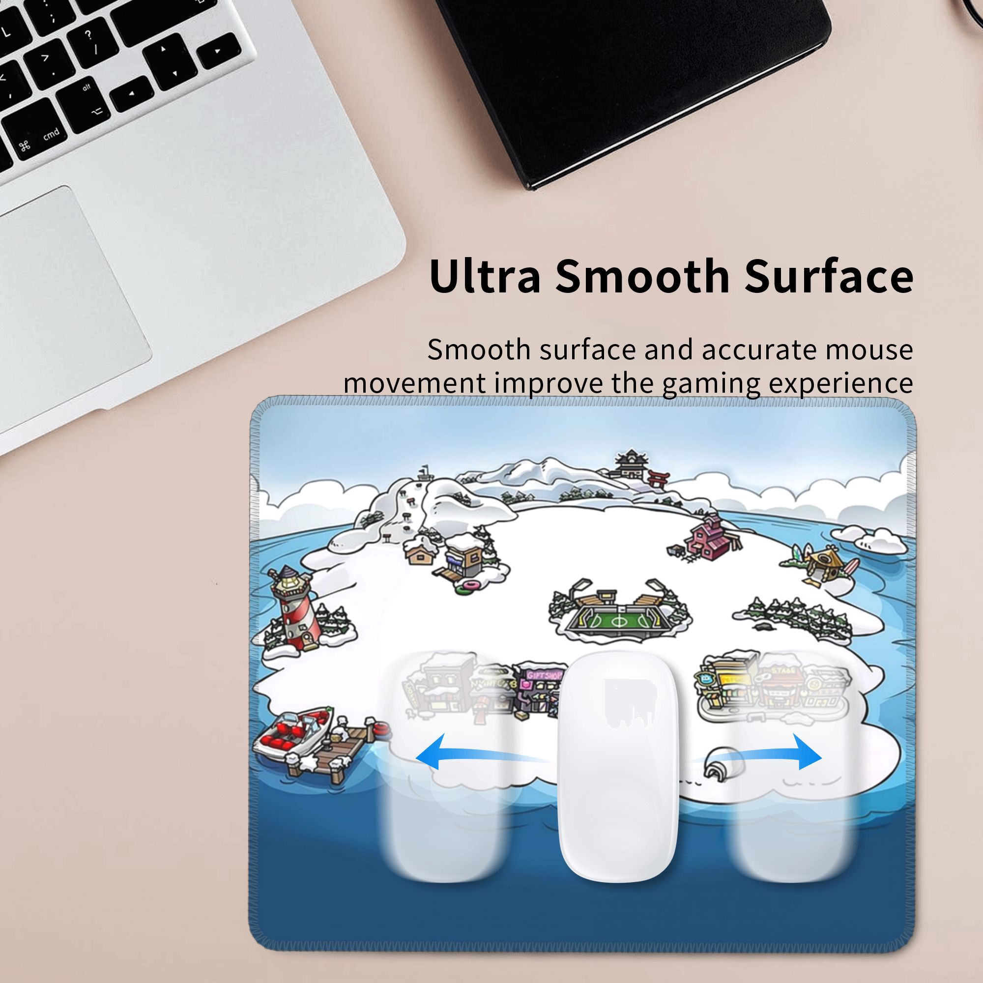 Club Penguin M Mouse Pad Compu - Pc Gaming Club 评论和价格