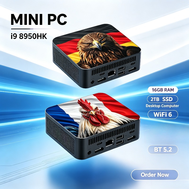 Intel i9 8950HK 2026 Mini Desk - Pc Gaming Ddr4 评论和价格