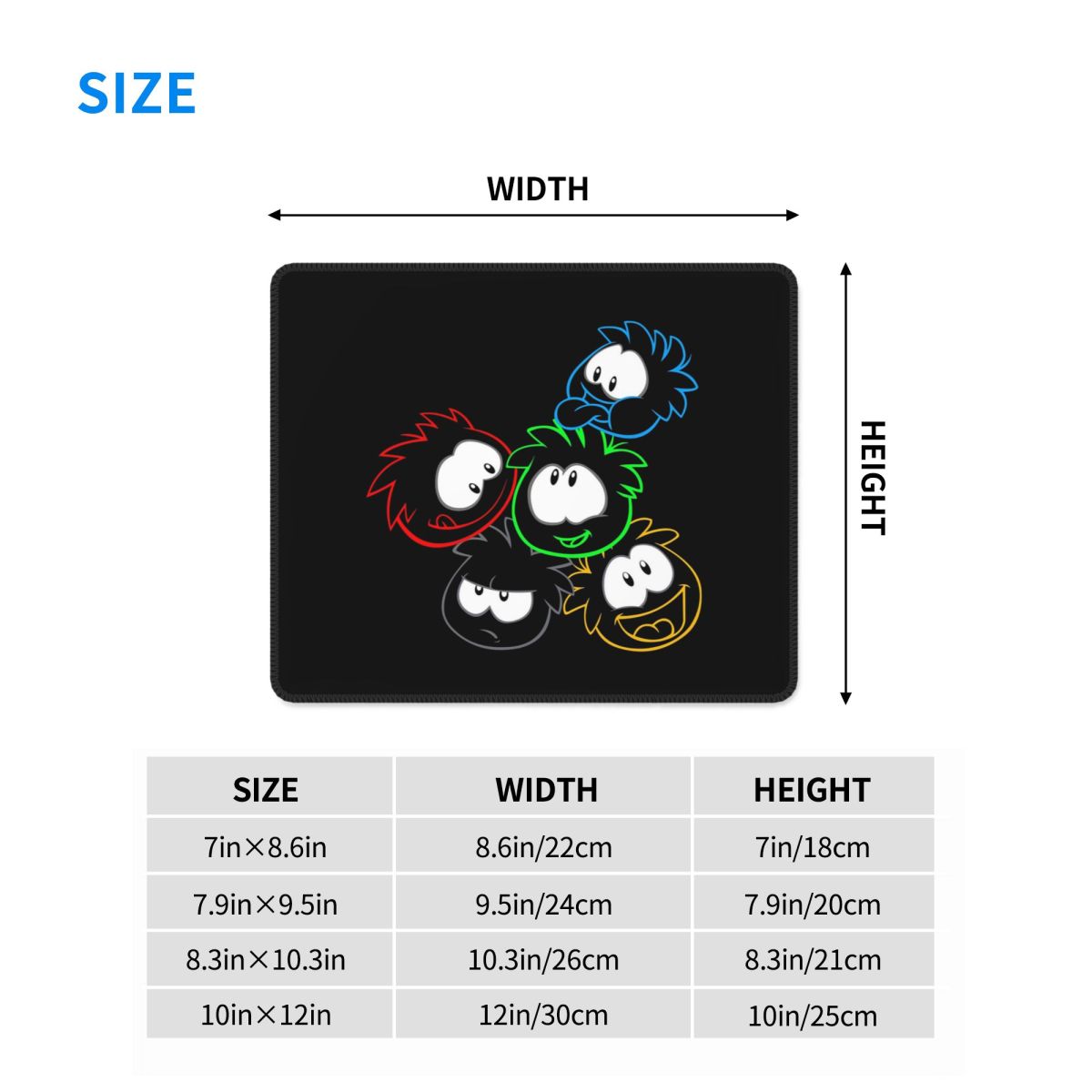 Multi-size Mouse Pad Club Peng - Pc Gaming Club 评论和价格