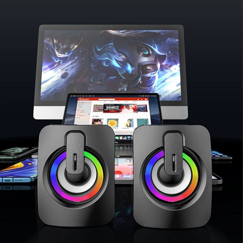 Mini Computer Speakers Volume  - Gaming Speaker 评论和价格